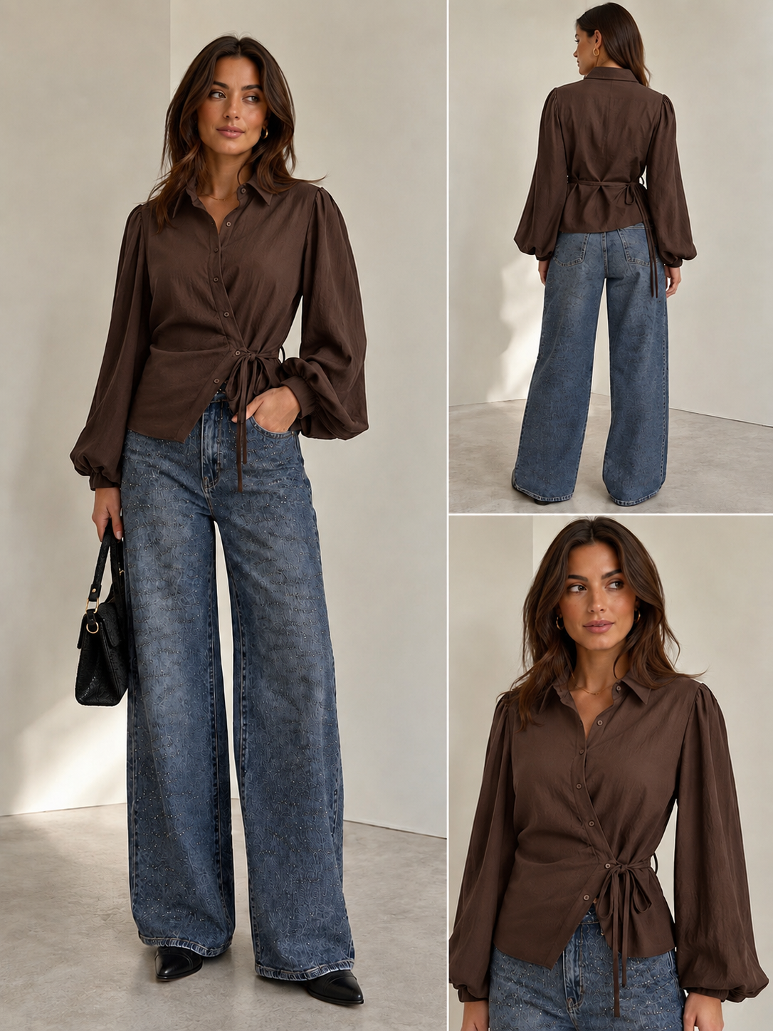 Blouse Vivi Brown