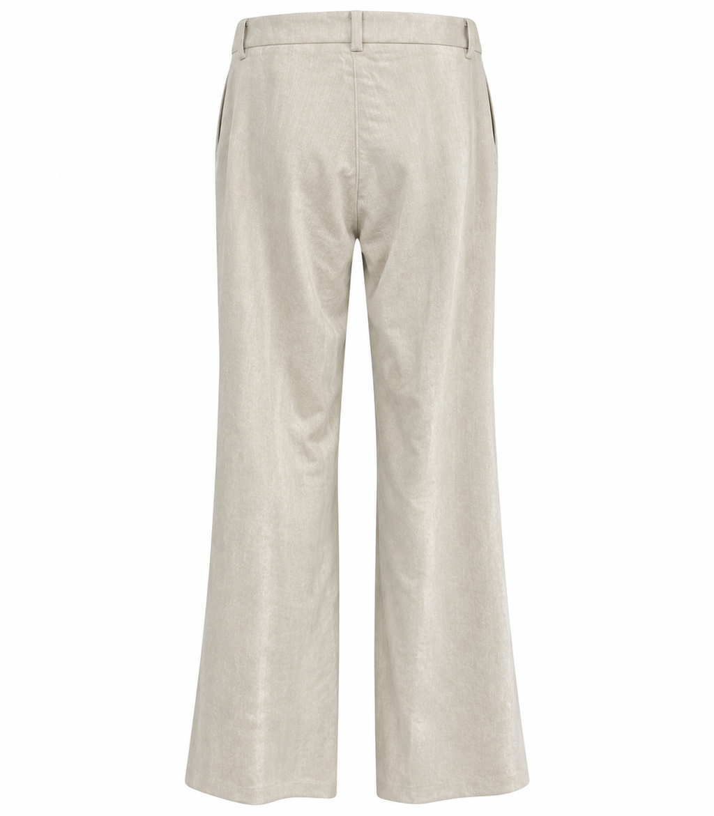 Javi Velours Pantalon – Beige