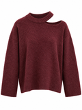 Trui Demi Bordeaux