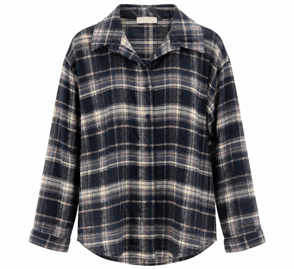 Blouse Monica blauw