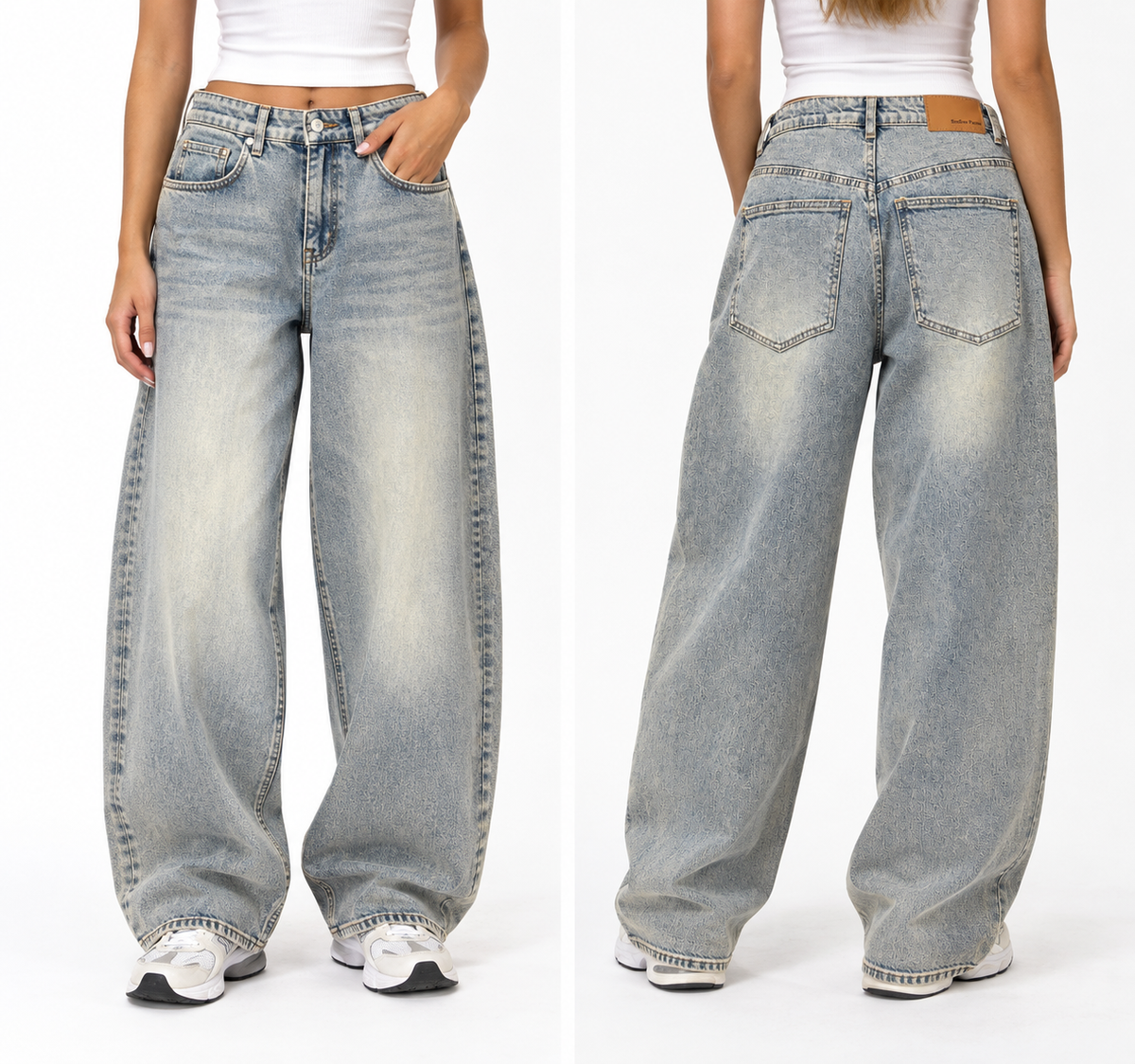 Balloon Jeans Vintage Blue