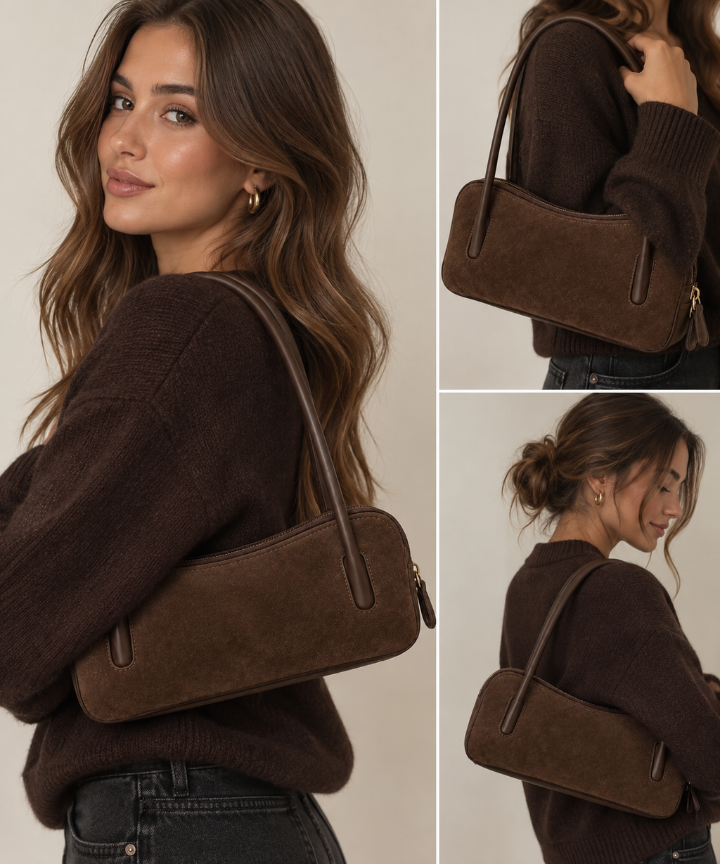 Cocoa Baguette Bag