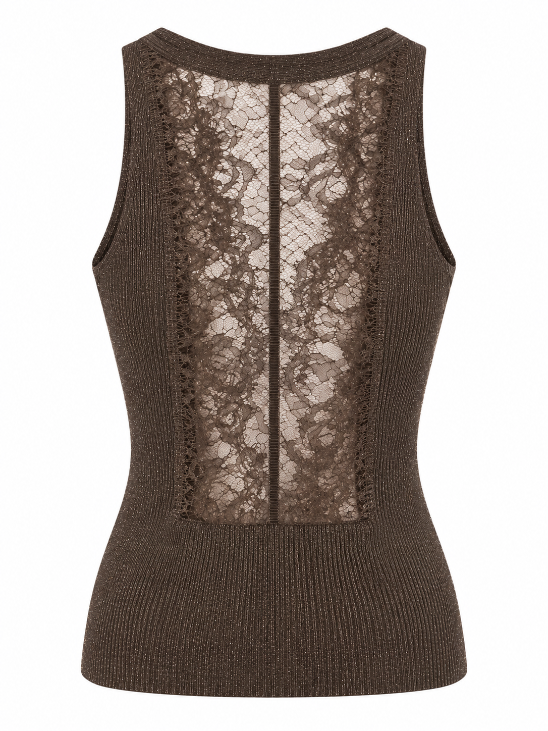 Top Livi Lace Brown