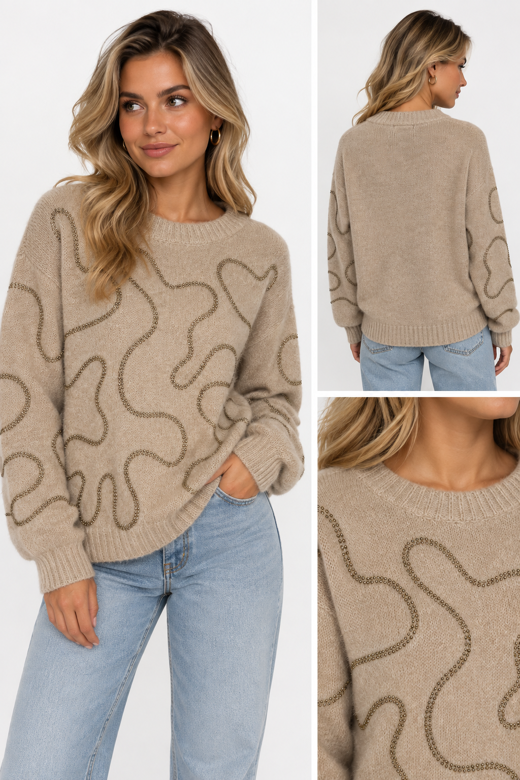 Trui Lola Taupe