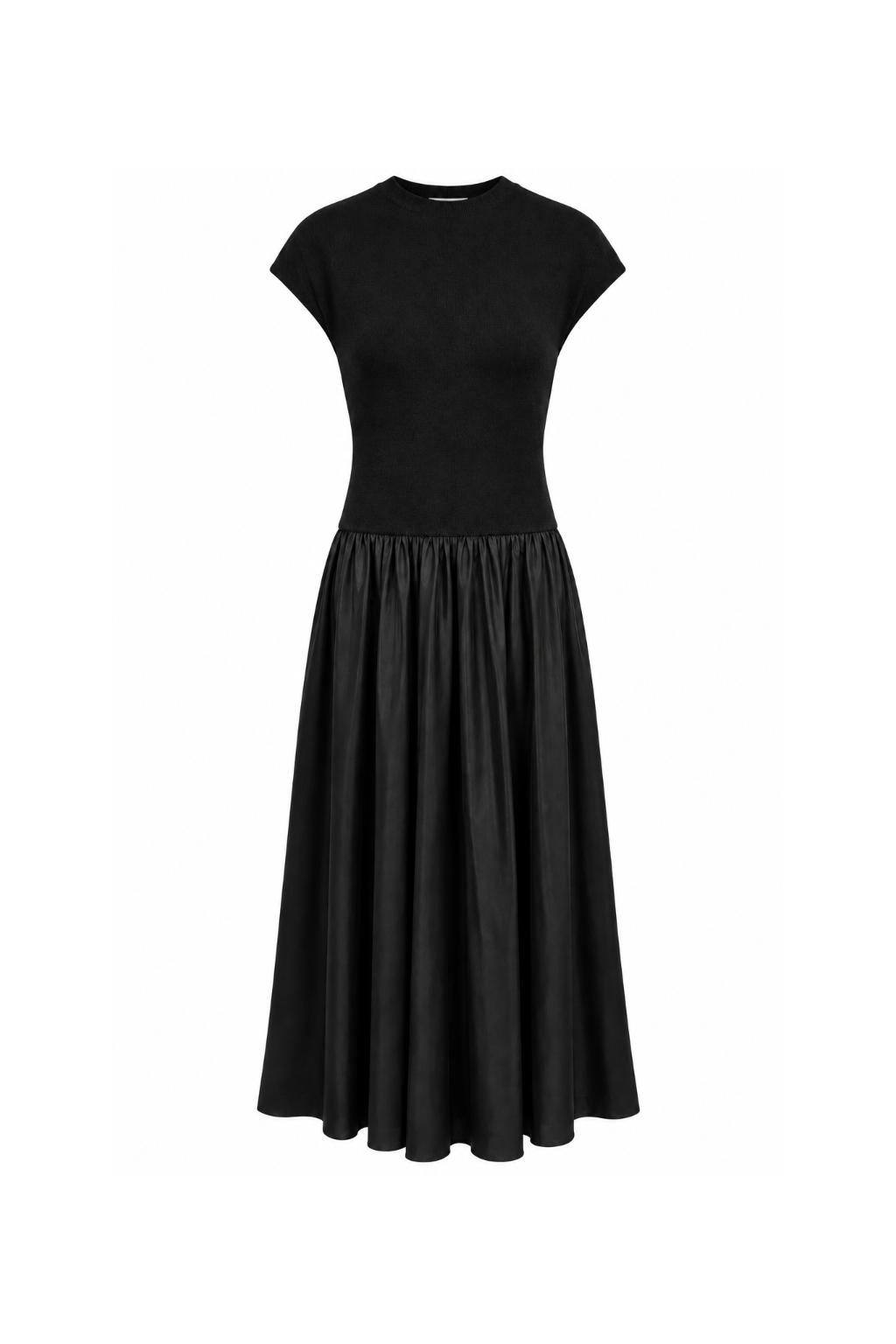 Selena Midi Jurk Zwart
