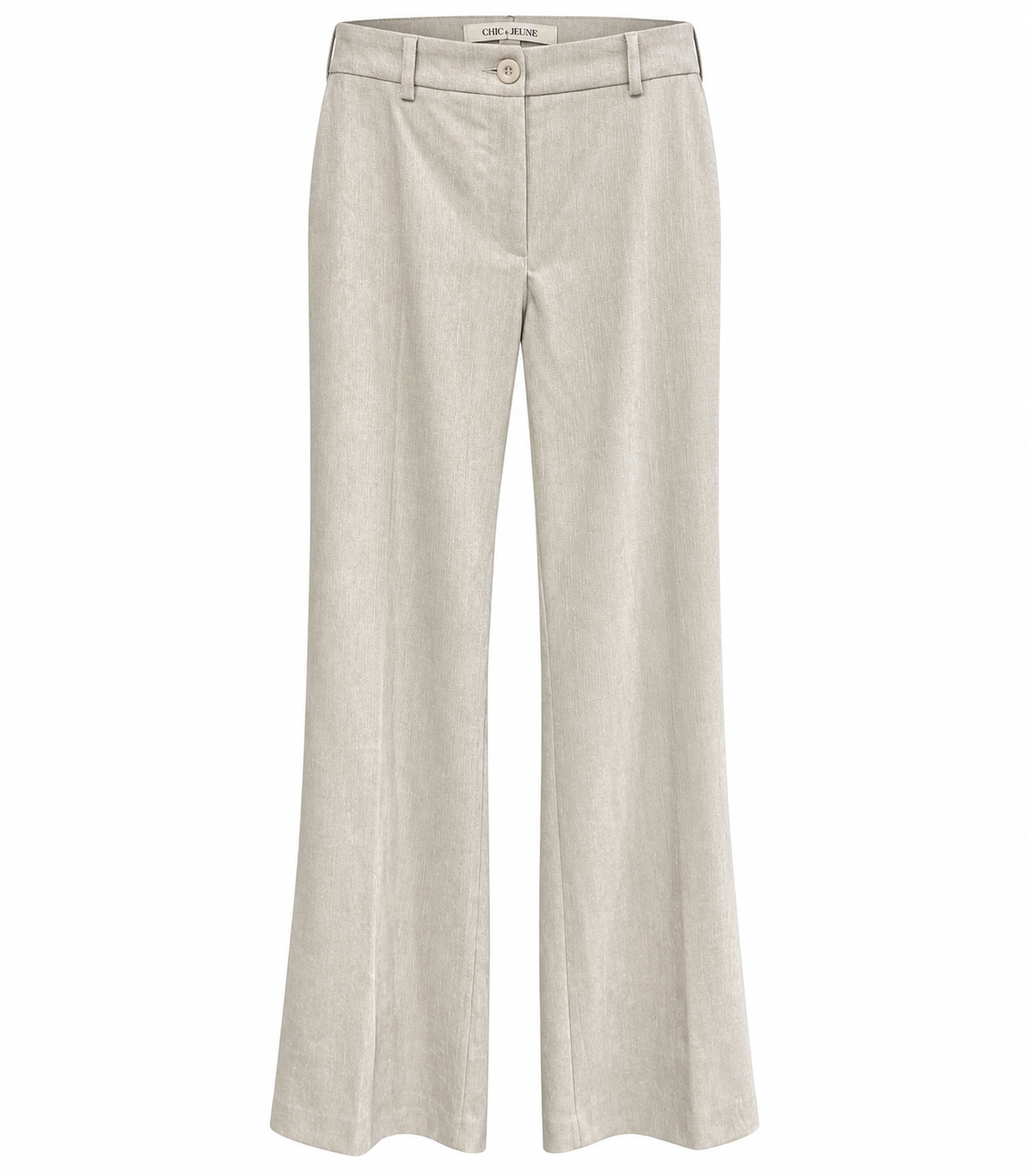 Javi Velours Pantalon – Beige