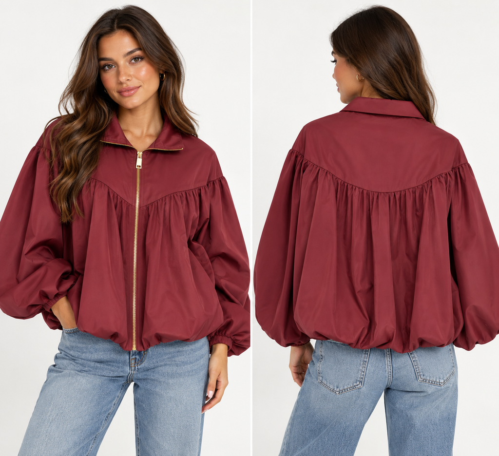 Jacket Miraé Bordeaux