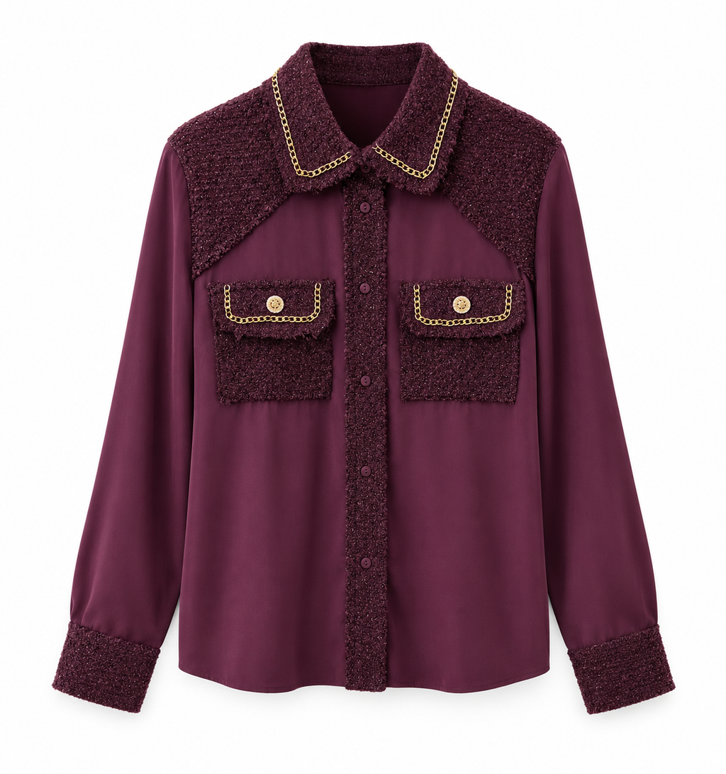 Blouse Sammy bordeaux