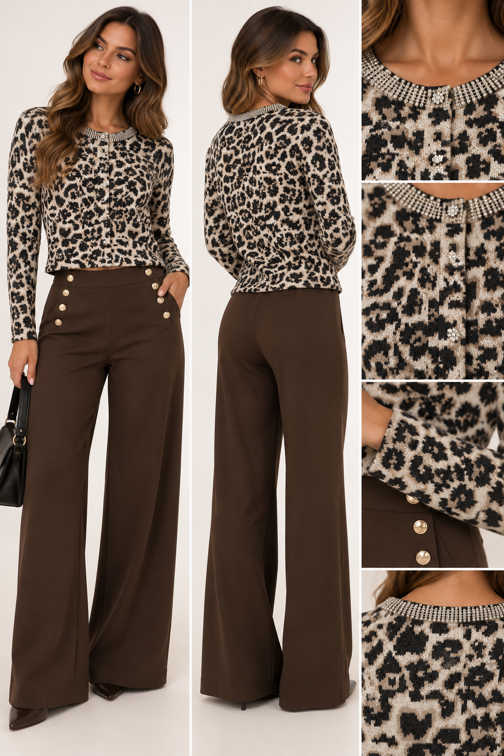 Vest Leopard Luxe