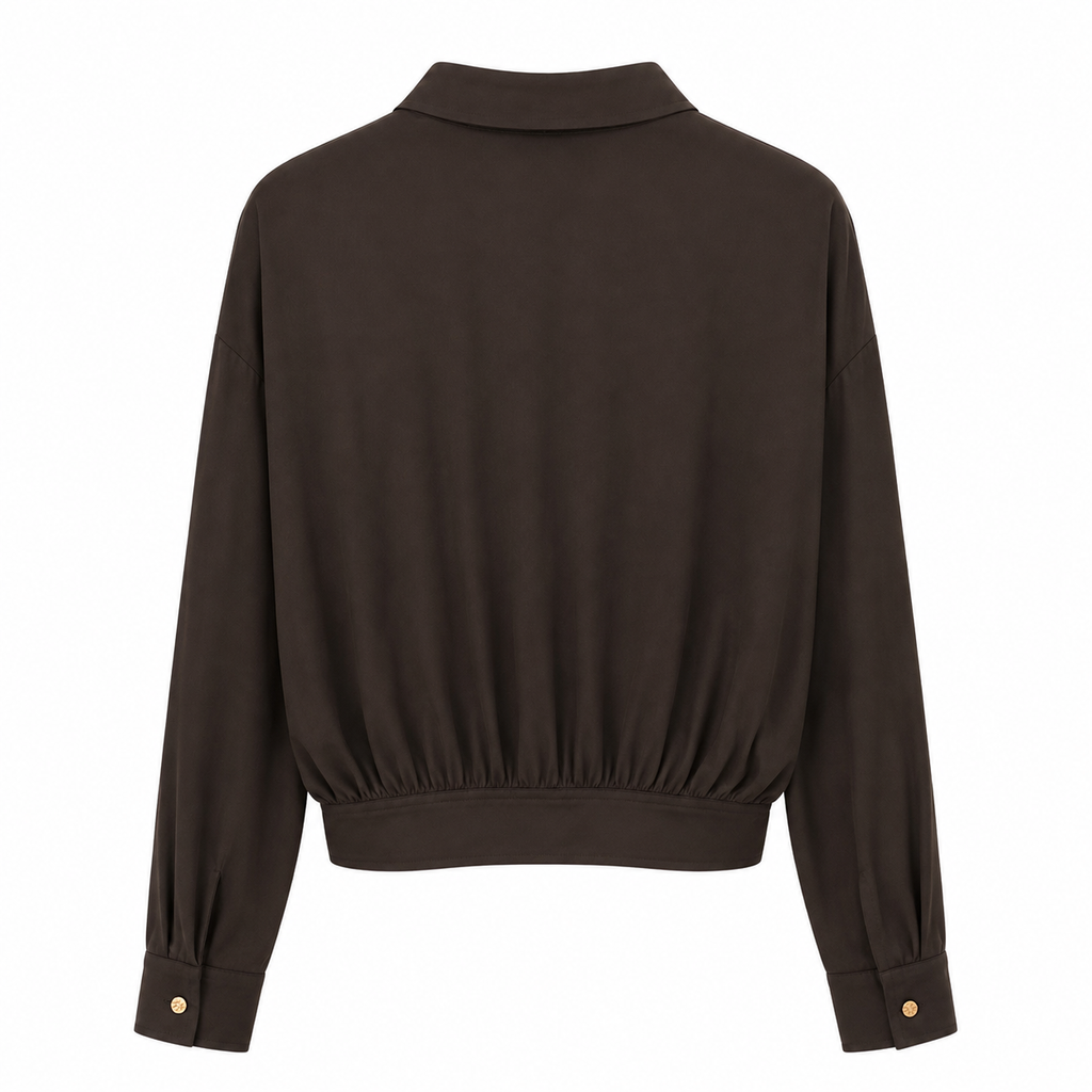 Blouse Elara Bruin