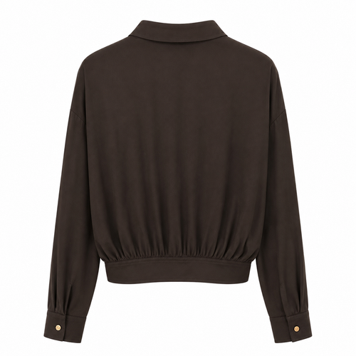 Blouse Elara Bruin