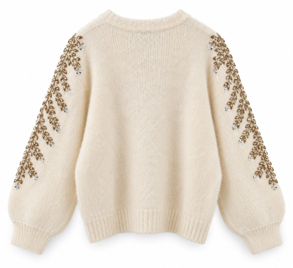 Knit Champagne Gold