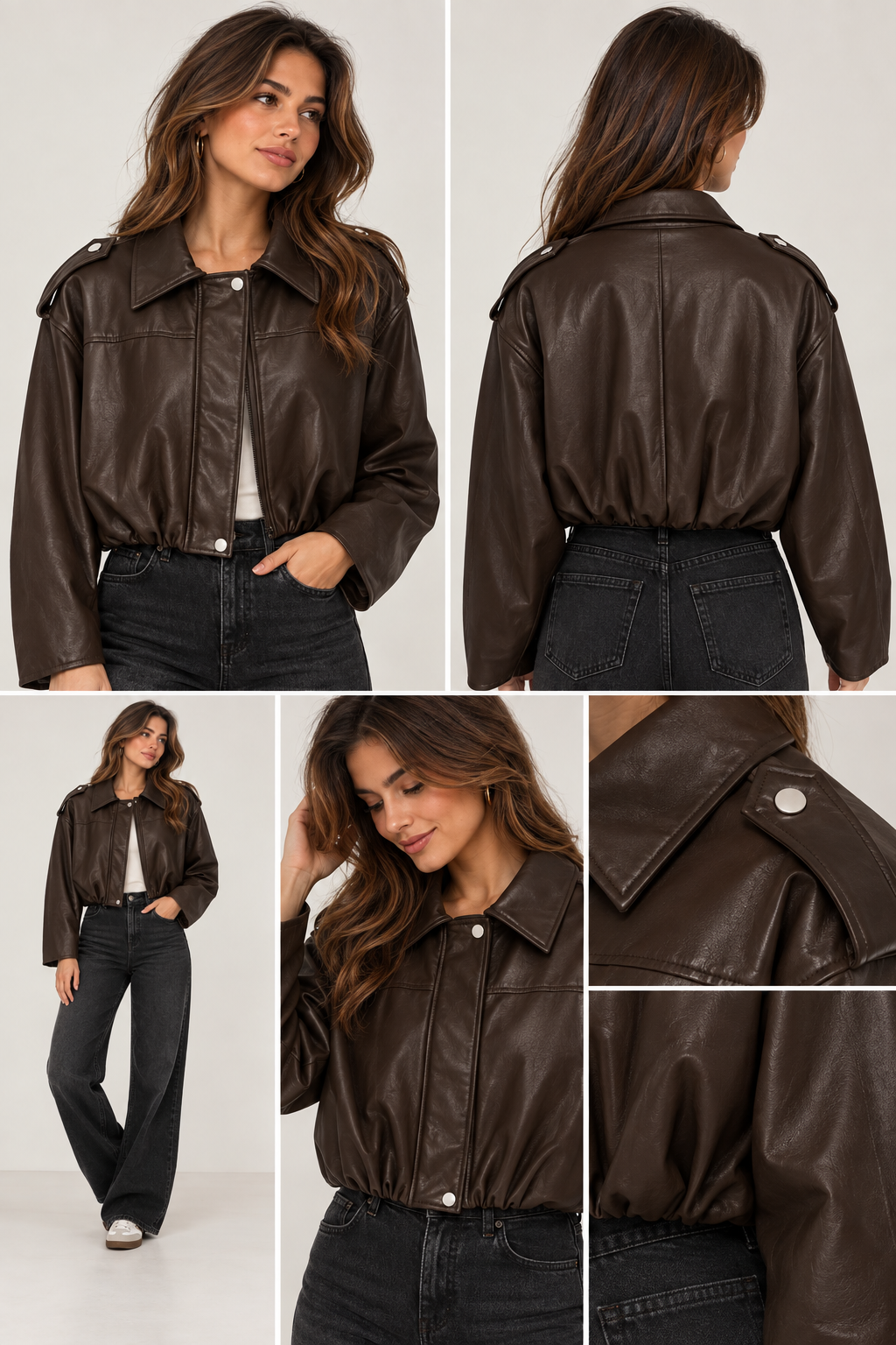Jacket Elena Bruin