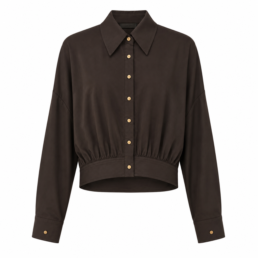 Blouse Elara Bruin