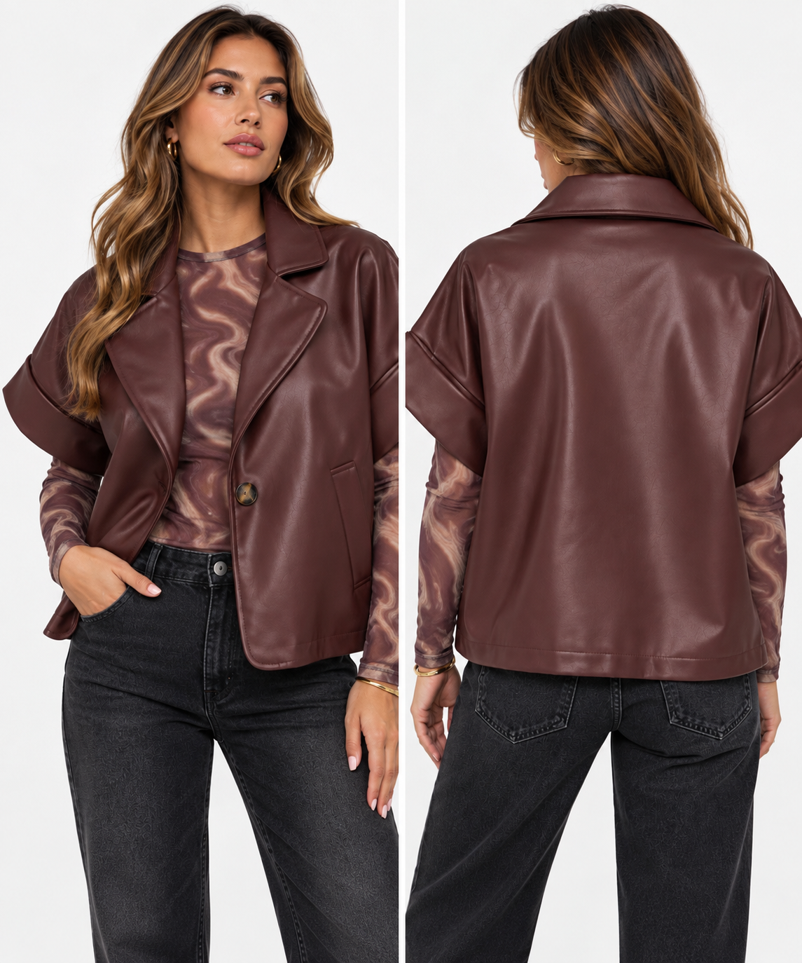 Jacket Leather Varelle