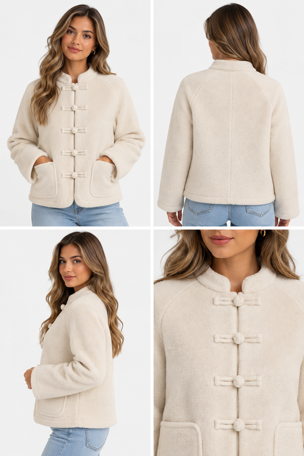 Elise Cream Jacket
