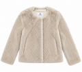 Nola Teddy Jacket – Beige
