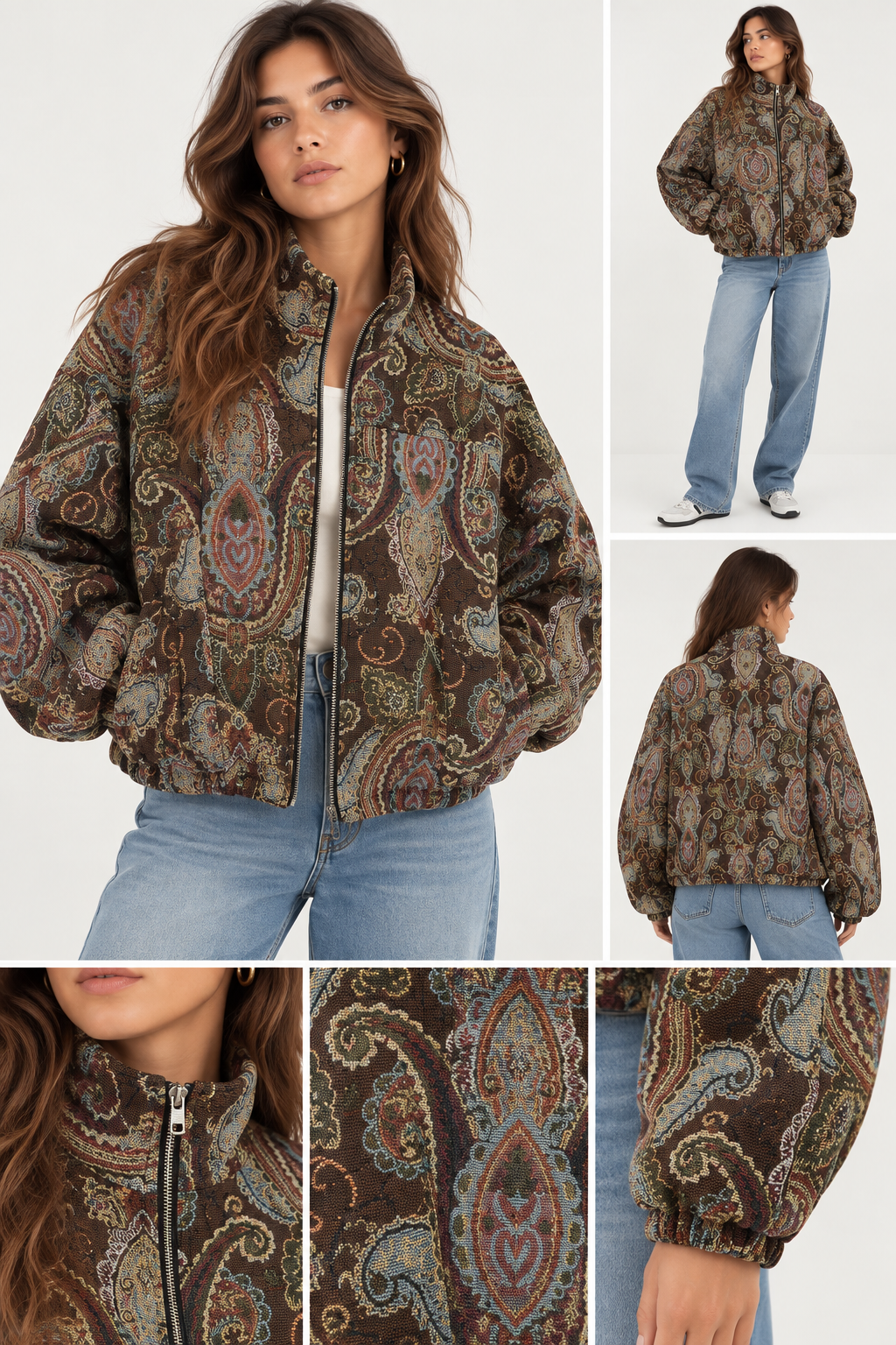 Jacket Baroque groen