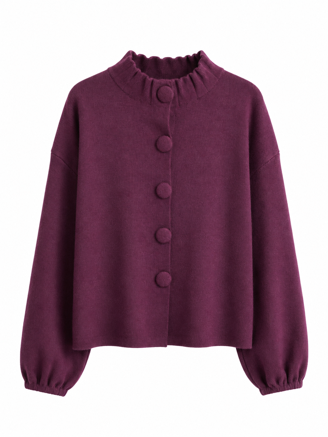 Vest Kaat Bordeaux
